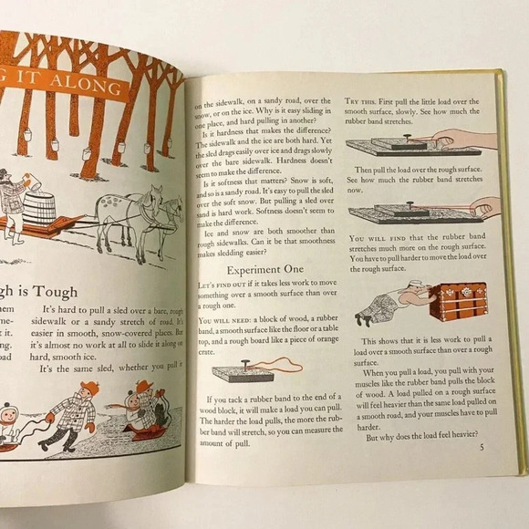 Vintage 1947 Push Pull And  Lift by Herman & Nina Schneider Ex Library Book HC - Picture 7 of 11